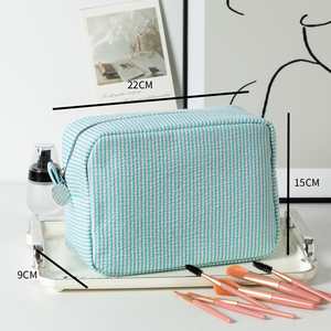 Bolsas De Maquillaje De Poliéster Simple Series Daily Stripe h5 Imagen8