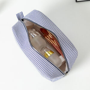 Bolsas De Maquillaje De Poliéster Simple Series Daily Stripe h5 Imagen5