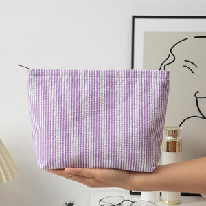 Bolsas De Maquillaje De Poliéster Simple Series Daily Stripe h5 Imagen5