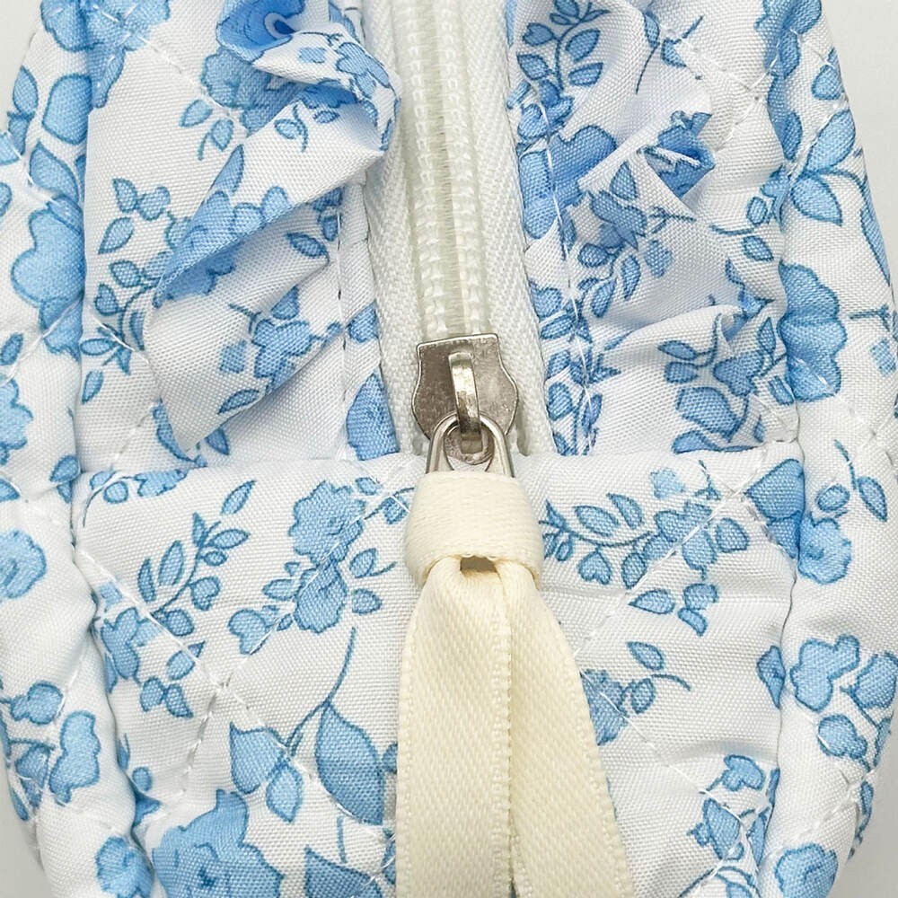 Bolsas De Maquillaje De Poliéster Con Estampado De Flores Sencillas, Lazos De Animales Y Rosas. h5Imagen5