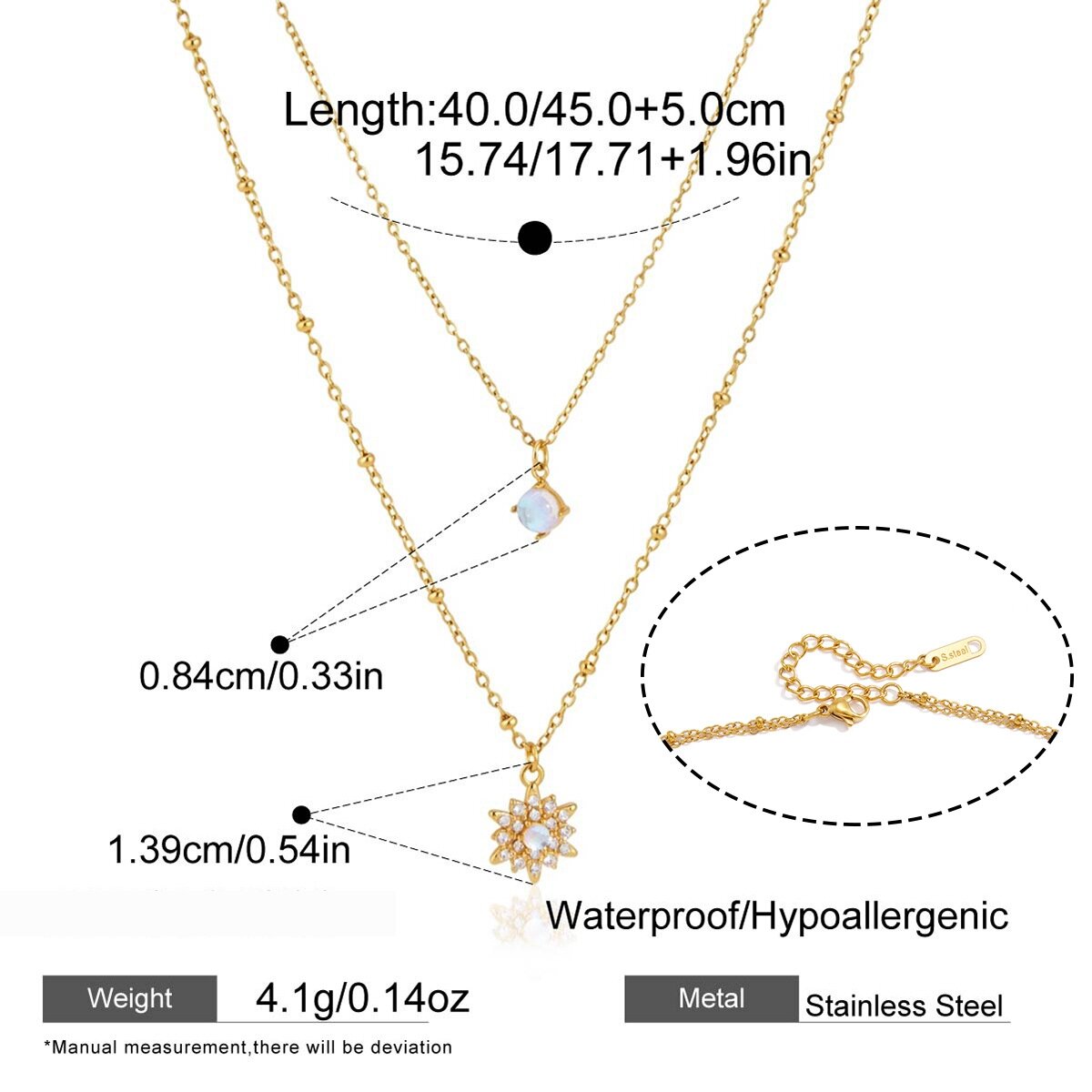 JDN0104309 (acero inoxidable 316L) 