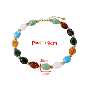 Collares De Cuentas De Resina Para Mujer h5