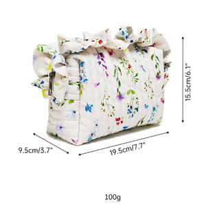Bolsas De Maquillaje De Algodón Para Mujer De La Serie Simple Daily Flower h5