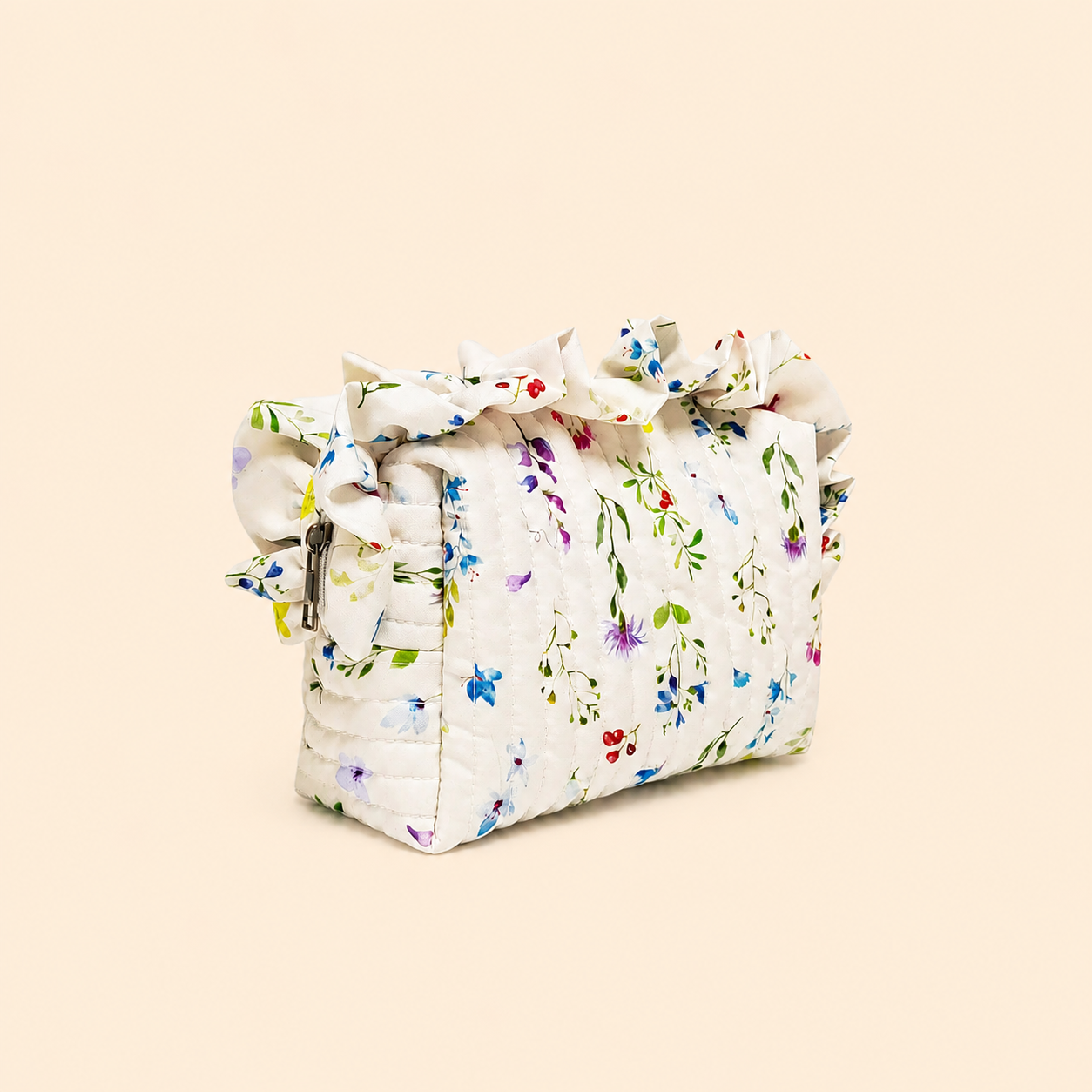 Bolsas De Maquillaje De Algodón Para Mujer De La Serie Simple Daily Flower