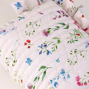 Bolsas De Maquillaje De Algodón Para Mujer De La Serie Simple Daily Flower h5 Imagen5