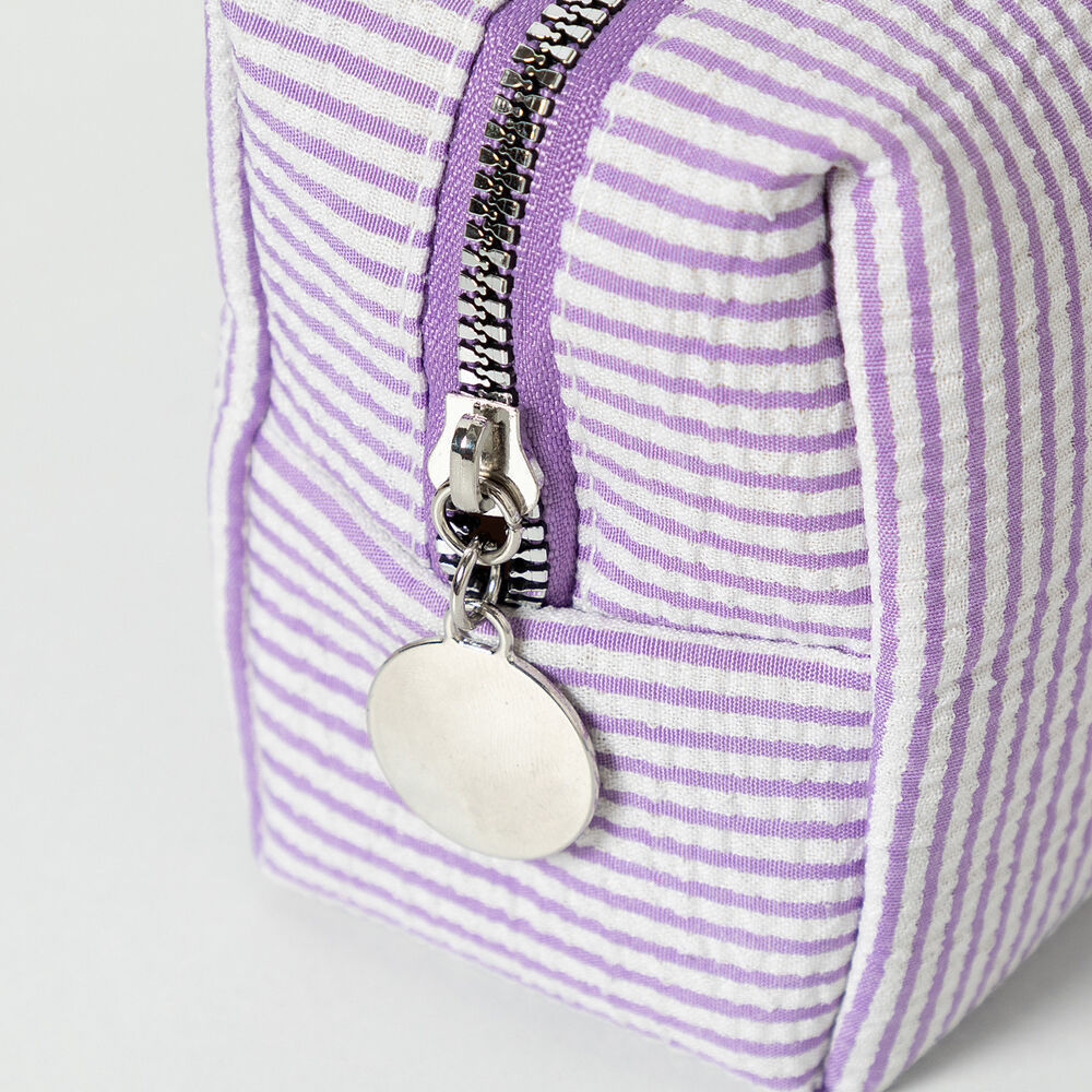Bolsas De Maquillaje De Poliéster Simple Series Daily Stripe h5Imagen4