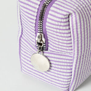 Bolsas De Maquillaje De Poliéster Simple Series Daily Stripe h5 Imagen4