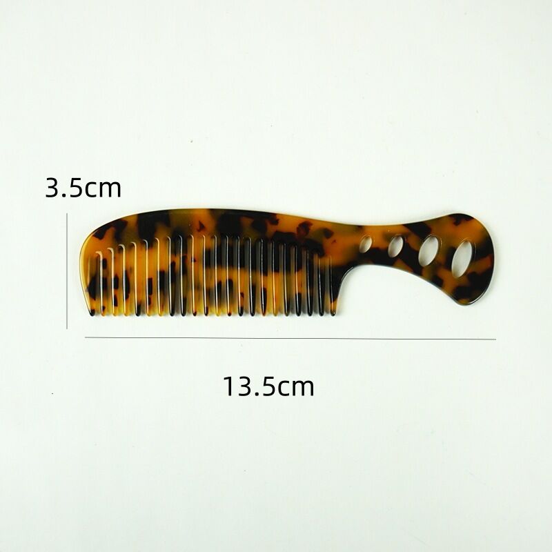 Peines De Ácido Acético Con Estampado De Leopardo De La Serie Simple Daily h5 Imagen3