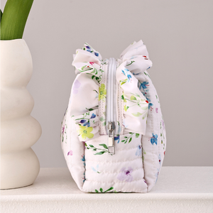 Bolsas De Maquillaje De Algodón Para Mujer De La Serie Simple Daily Flower h5 Imagen4