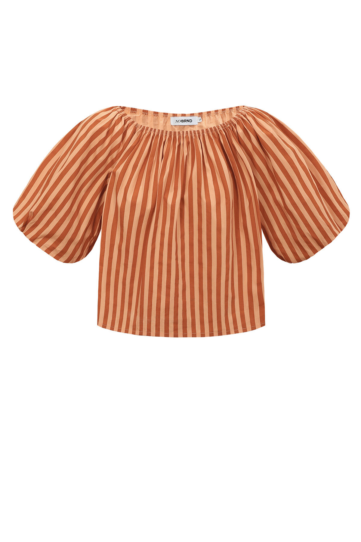 Striped Pof Blouse 2
