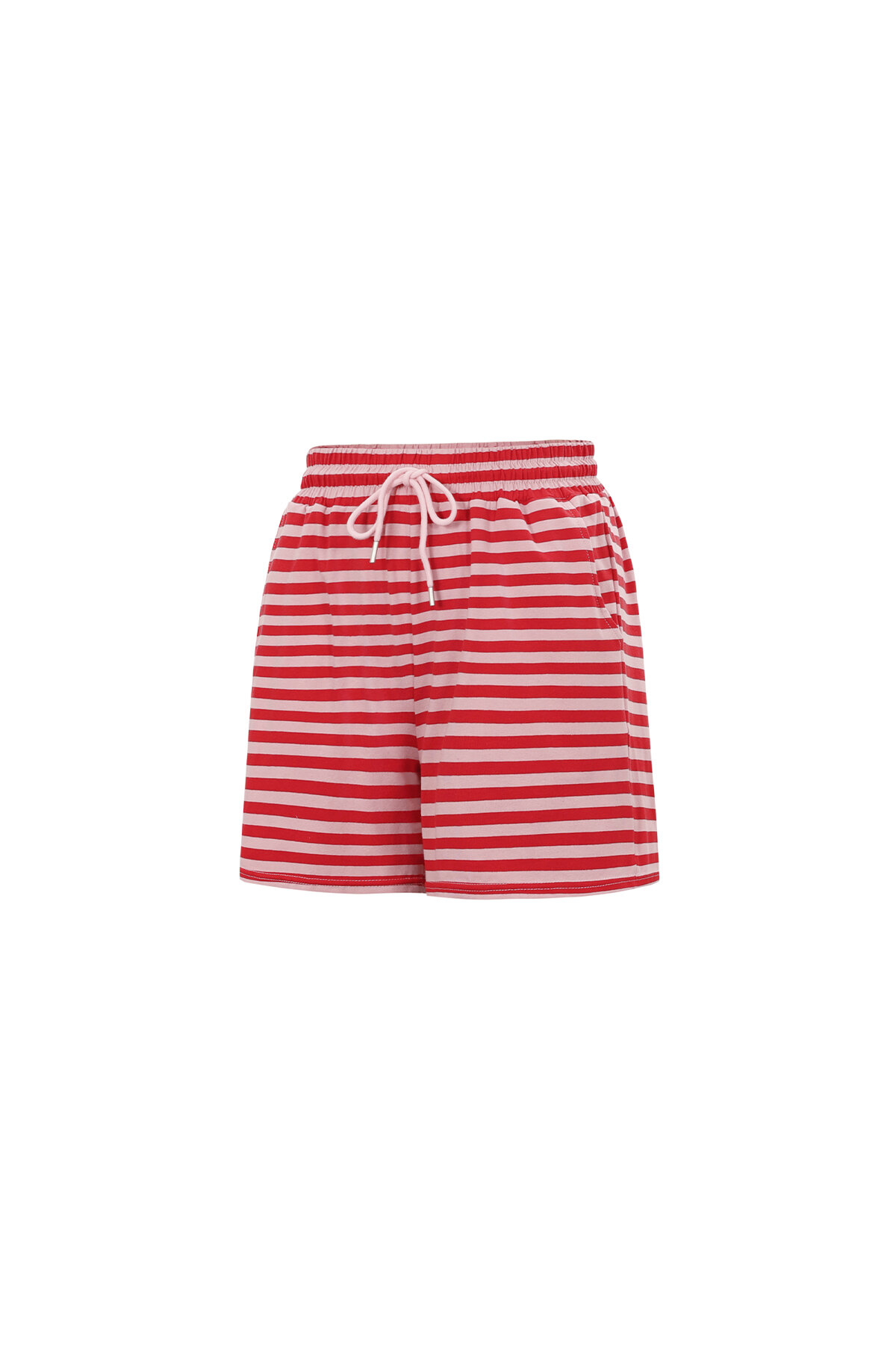 Baumwollshorts, Gestreift, Lässige Frühlings-/Sommerkleidung Bild2
