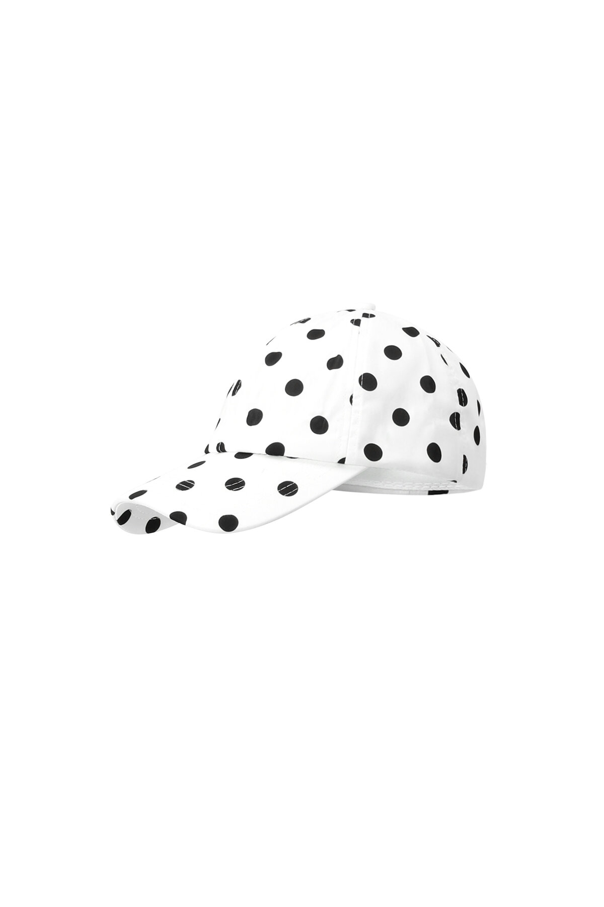 Baseballkappe Mit Polka Dots, Klassisch, Polyester, Alltagsaccessoire 2