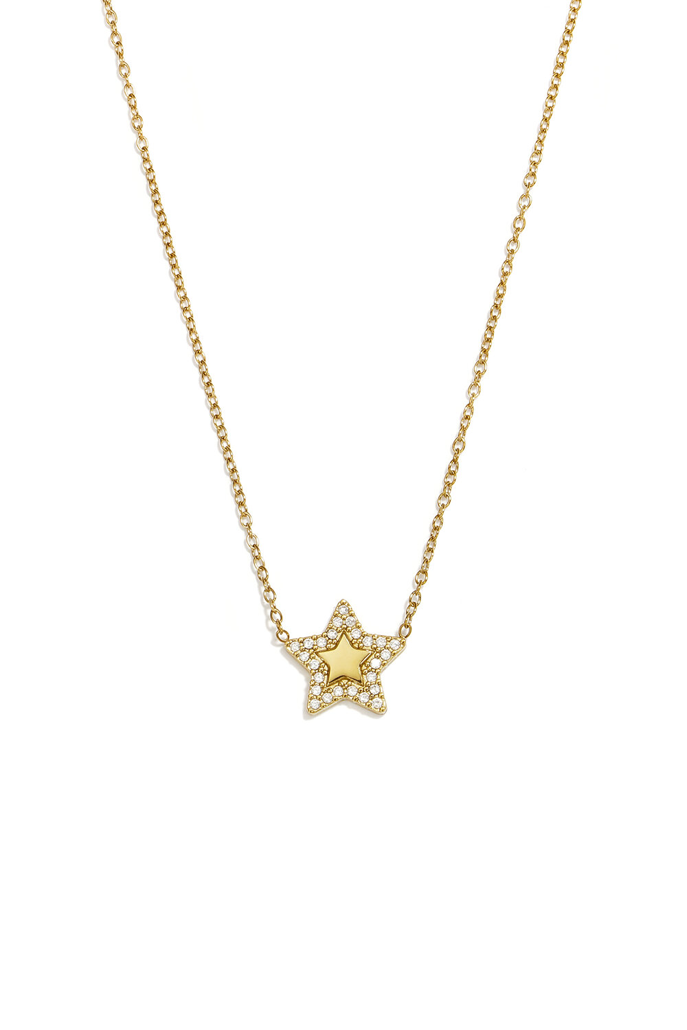 Roestvrijstalen Hangerkettingen Star Simple Daily Simple Series Damessieraden