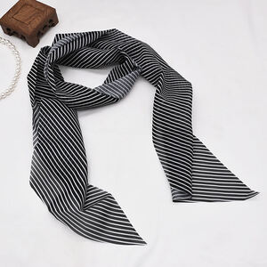 Simple Series Casual Flower Leopard Print Stripe Mixed Color Elastic Summer Scarves h5 Picture2