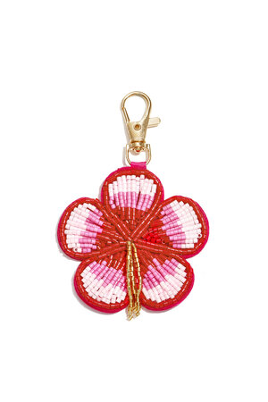 Taschenanhänger, Blumen, Lässiges Glas, Alltagsaccessoires h5