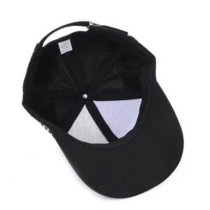Simple Series Casual Solid Color Cotton Rhinestone Baseball Cap h5 Picture5