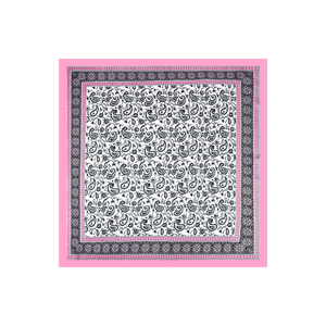 Ethnic Series Casual Mixed Color Gradient Color Paisley Pattern Imitation Silk Summer Scarves h5 Picture2