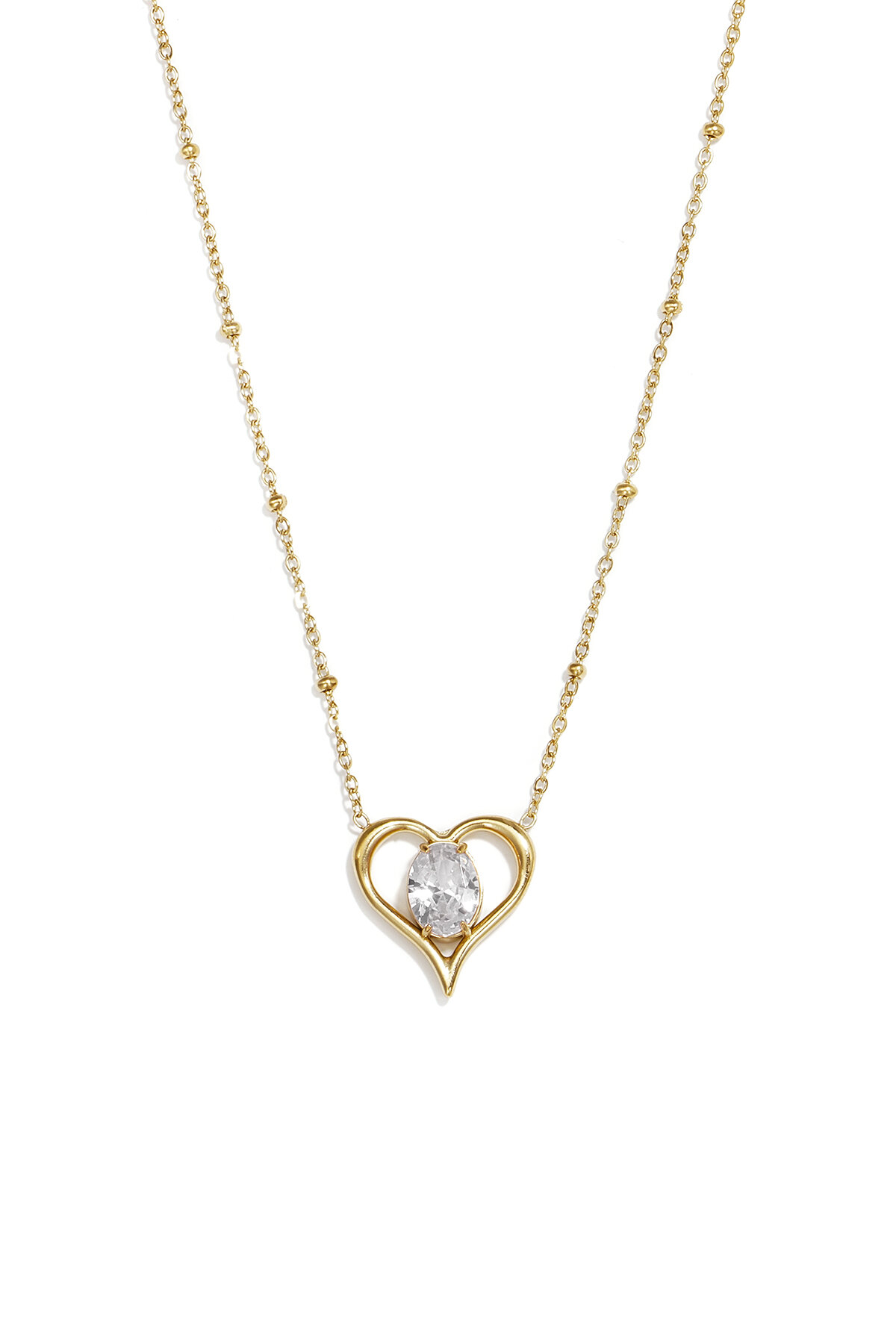 Stainless Steel Pendant Necklaces Heart Simple Daily Simple Series Women's Jewelry Picture3