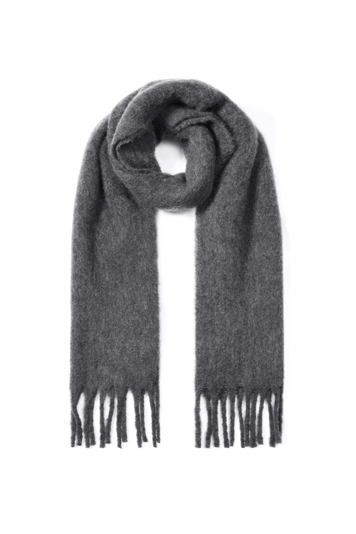 Wintersjaals, effen kleur, eenvoudig, polyester, dagelijkse accessoires