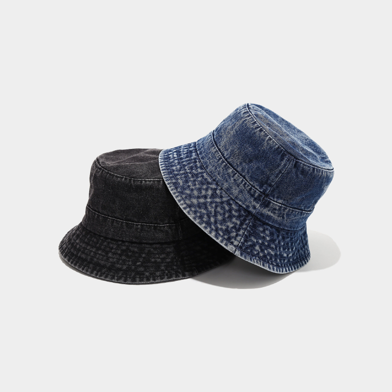 Simple Series Casual Solid Color Cotton Bucket Hats