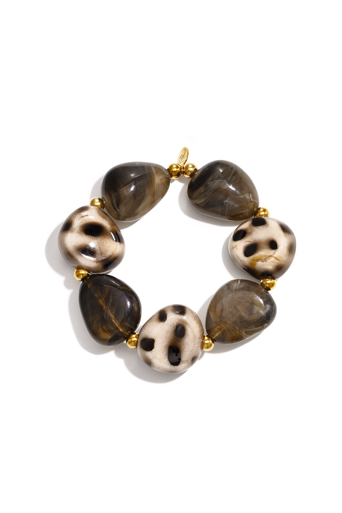 Pulseras De Cuentas Acrílicas De Forma Irregular, Sencillas, De La Serie Simple Daily, Joyería Para Mujer h5 