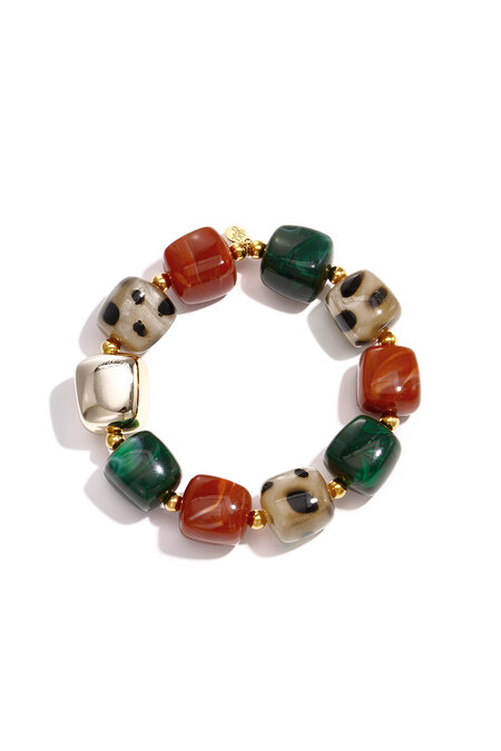 Acrylic Beaded Bracelets Beads Simple Daily Simple Series Women's Jewelry