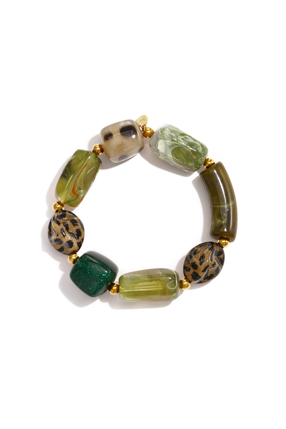 Pulseras De Cuentas Acrílicas De Forma Irregular, Sencillas, De La Serie Simple Daily, Joyería Para Mujer h5 