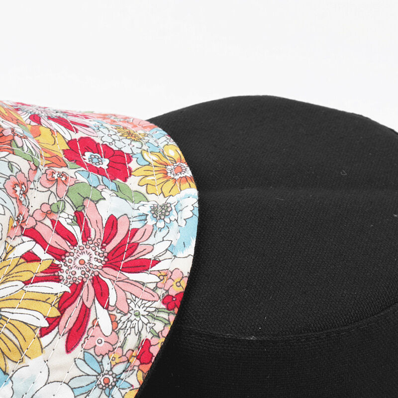 Bob En Coton Multicolore À Fleurs, Collection Simple Series Casual h5Image5
