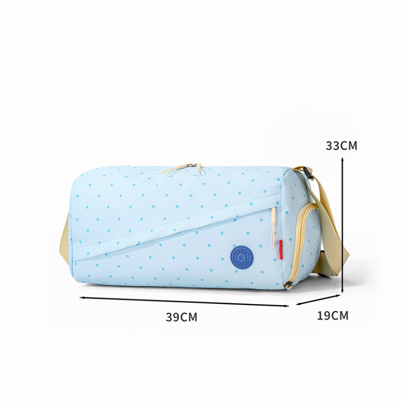 Bolsos Redondos De Poliéster Para Mujer, Estilo Casual, Con Estampado De Lunares En Color Liso. Imagen5