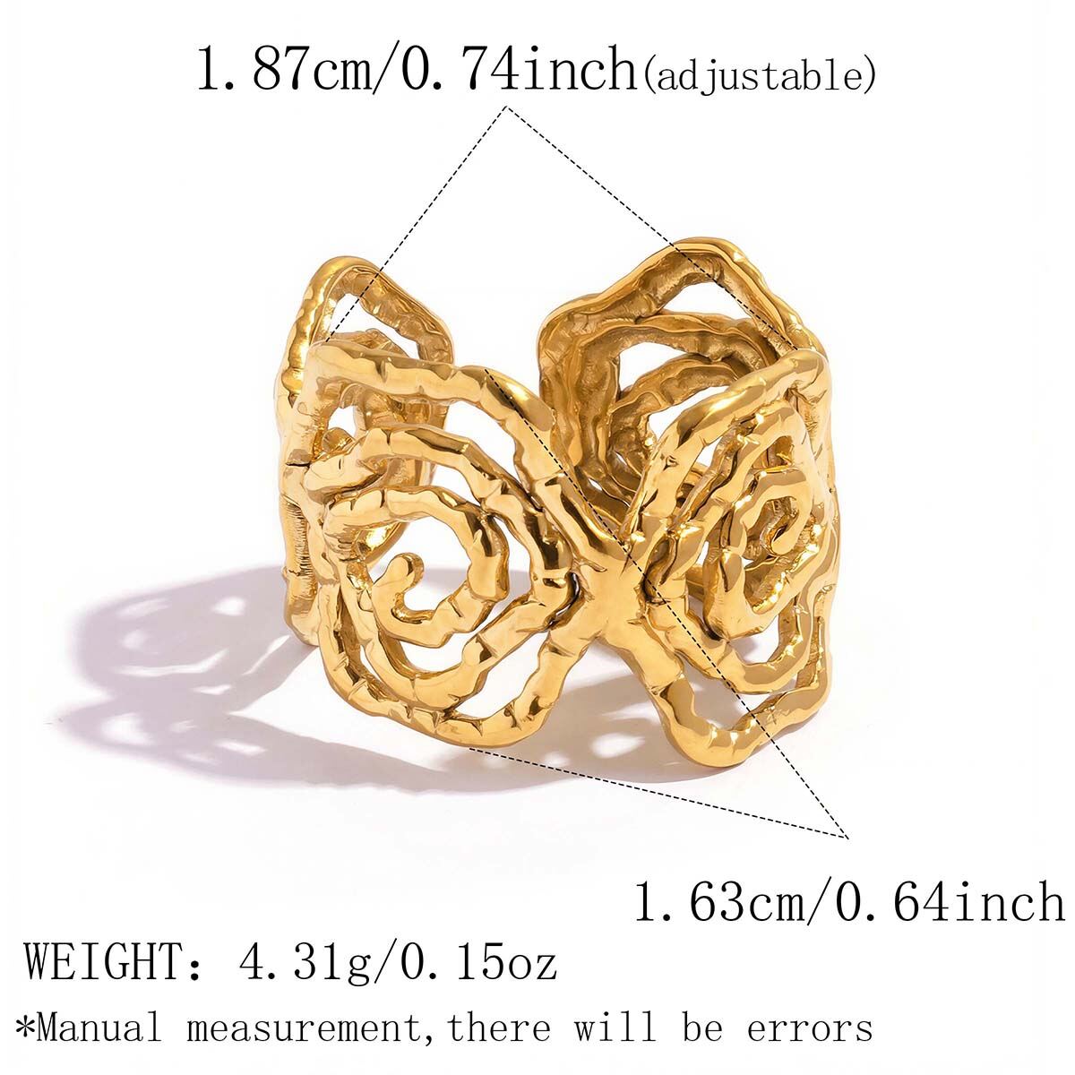 Gold Color/One Size 