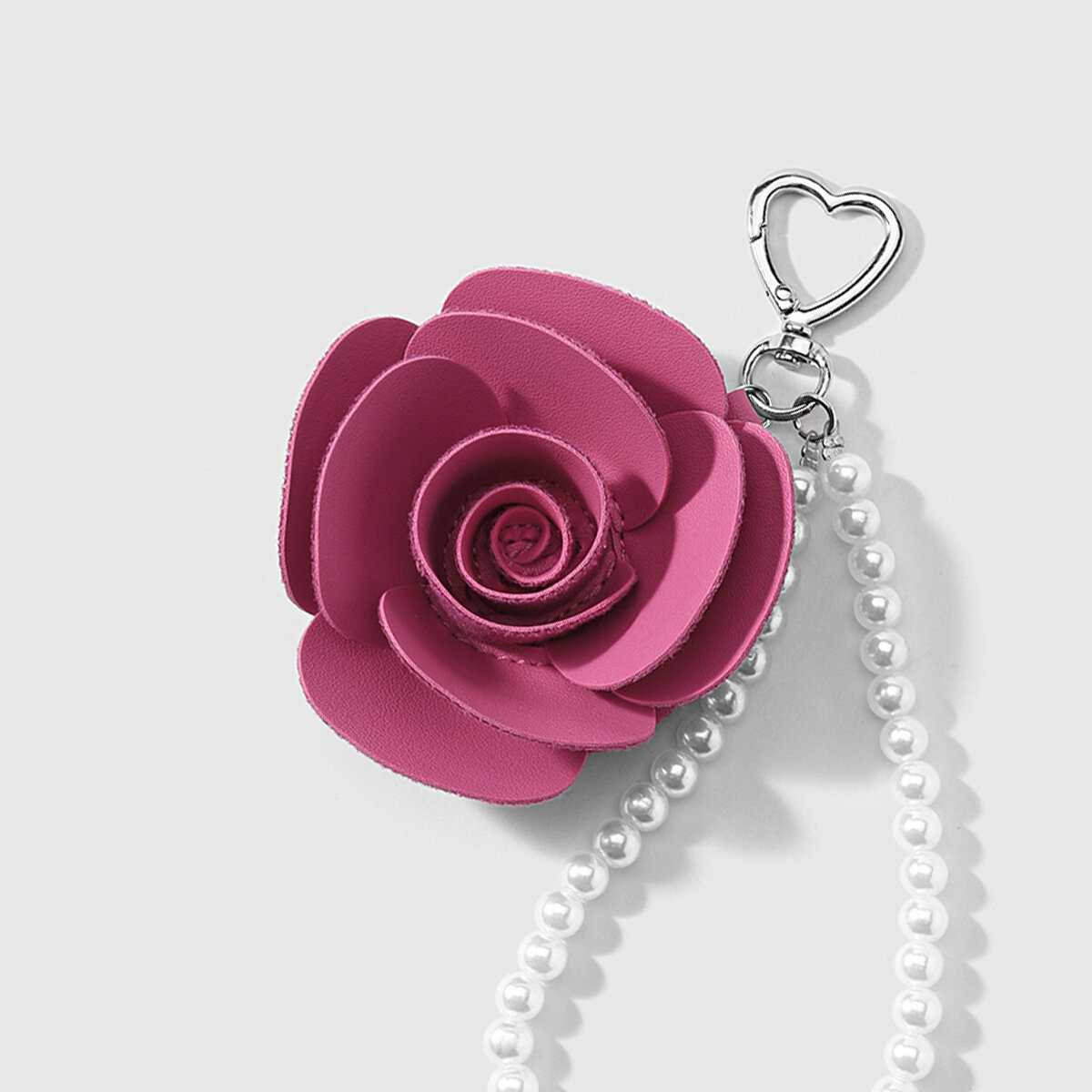 Ciondoli A Forma Di Fiore Per Sacchetti In Pu Della Serie Simple. h5 Immagine6