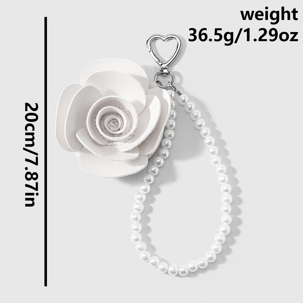 Ciondoli A Forma Di Fiore Per Sacchetti In Pu Della Serie Simple. h5 Immagine2
