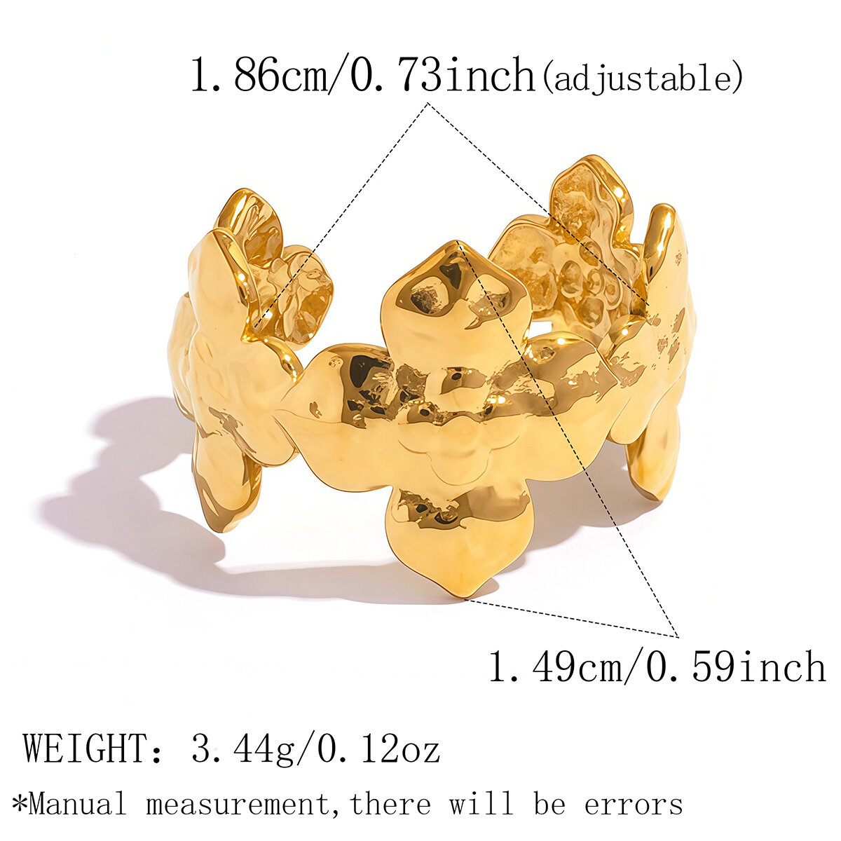 Retro Series Daily Cross Stainless Steel Waterproof   Gold Color  Women‘s Statement Rings h5 