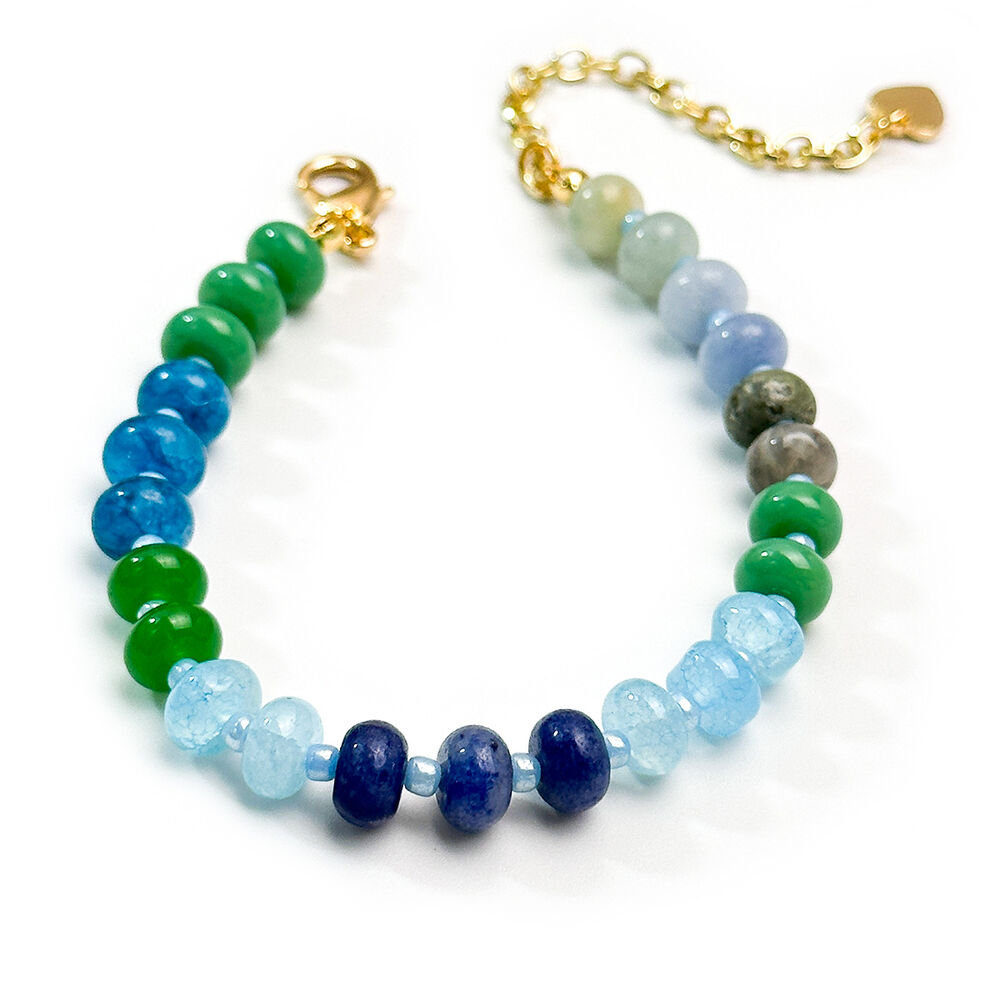 Colorful Beads Natural Stones Women's Beaded Bracelets h5Picture2