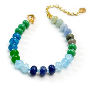 Colorful Beads Natural Stones Women's Beaded Bracelets h5 Picture2