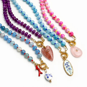 Collane Da Donna Con Perline E Pietre Naturali Della Serie Romantic Series h5 Immagine4