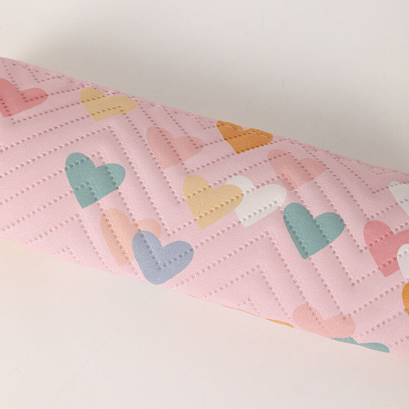Simple Series Sweet Pu Heart Mixed Color Pen Pouches h5Picture6