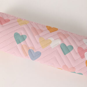 Simple Series Sweet Pu Heart Mixed Color Pen Pouches h5 Picture6