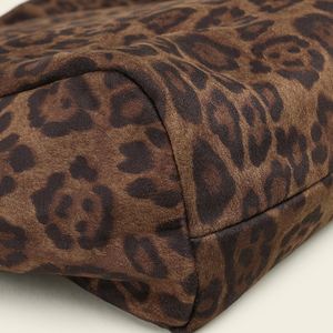 Casual Style None Leopard Print Canvas Women's Tote Bags h5 Picture5