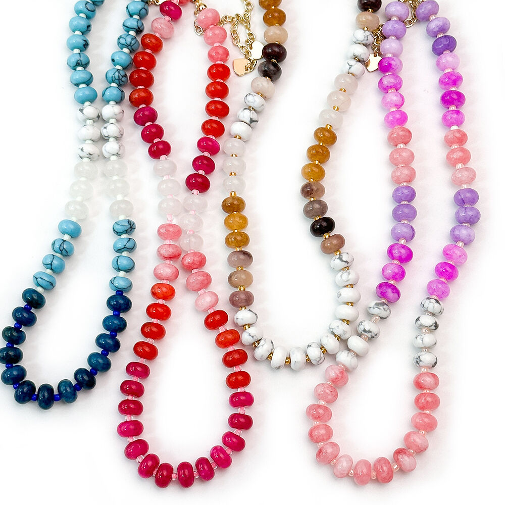 Beads Natural Stones Women's Beaded Necklaces Picture4