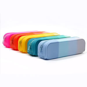 Estuches Para Bolígrafos De Gel De Sílice De Colores Degradados Mixtos De La Serie Simple Daily h5 Imagen3