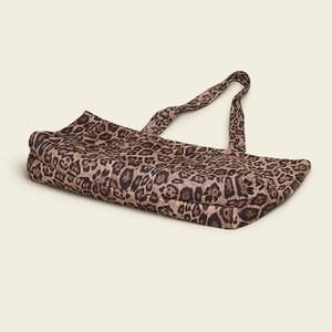 Casual Style None Leopard Print Canvas Women's Tote Bags h5 Picture6
