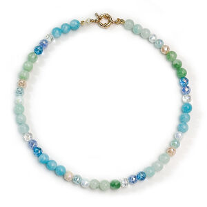Colorful Beads Natural Stones Women's Beaded Necklaces h5 Picture2