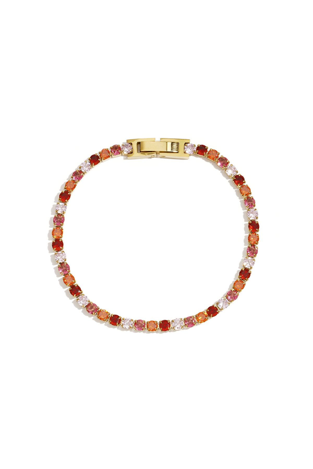 Roestvrijstalen Schakelarmbanden Met Geometrische Vormen, Eenvoudige, Alledaagse Serie, Damessieraden h5 