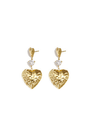 Pendientes Colgantes De Acero Inoxidable Con Forma De Corazón, Serie Daily Simple, Joyería Para Mujer h5