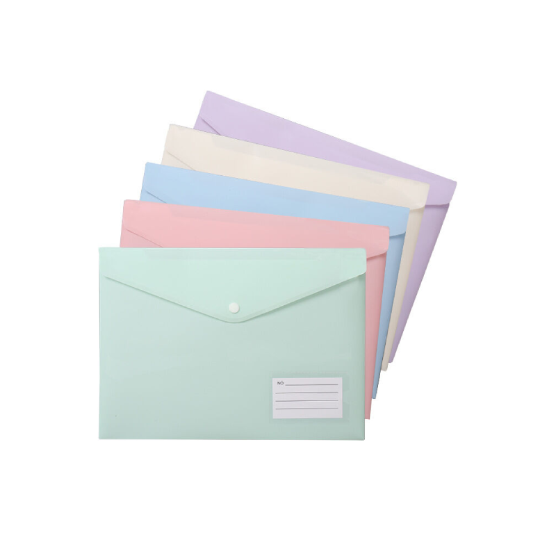 Simple Series Daily Pp Solid Color Document Bags h5Picture2