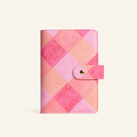 Basit Seri Retro Patchwork Karışık Renkli Geometrik Şekilli Planlayıcılar Ve Günlükler