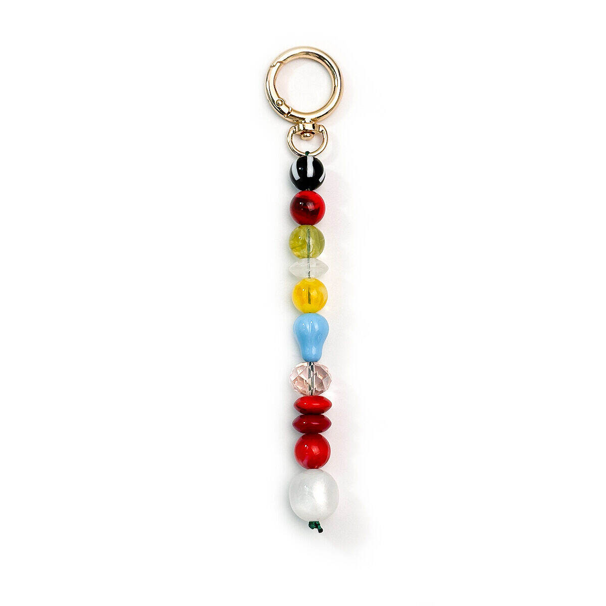 Simple Series Casual Beads Mixed Color Resin Bag Charms