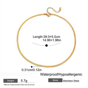 Tropfenförmiges, Kreuzförmiges Halsketten-Set Aus Wasserdichtem Edelstahl In Goldfarbe Mit Zirkonia Für Damen h5