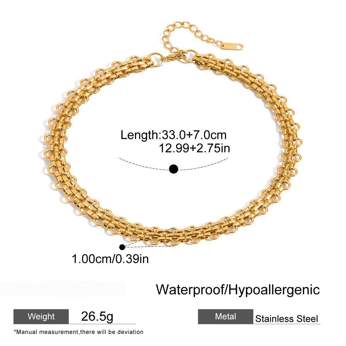 1 Piece Designable Series Vacation Shell Stainless Steel Waterproof Gold Color Women's Pendant Necklaces h5 